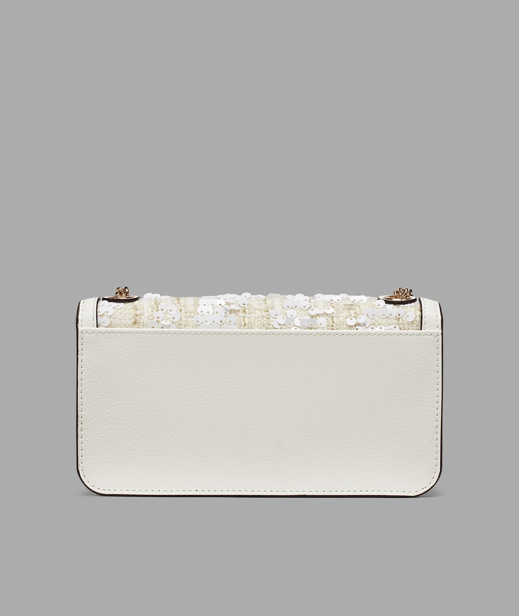 KOSETTE SEQUIN TWEED SHOULDER BAG
