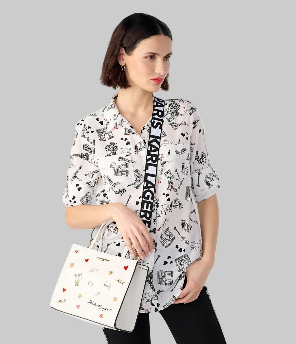 MAYBELLE DUO TOP HANDLE SATCHEL
