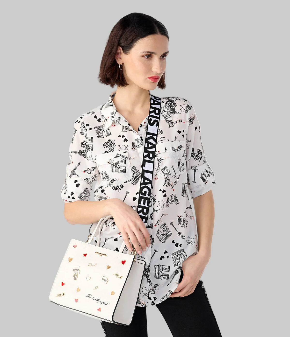 MAYBELLE DUO TOP HANDLE SATCHEL