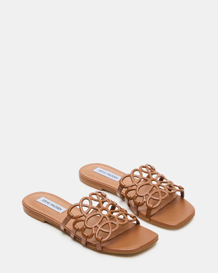 LOTUS SLIDE SANDALS