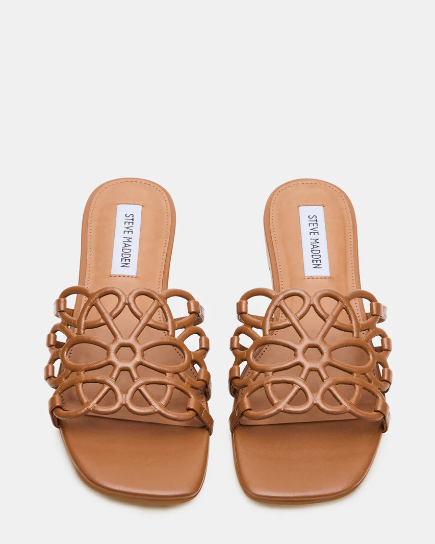 LOTUS SLIDE SANDALS