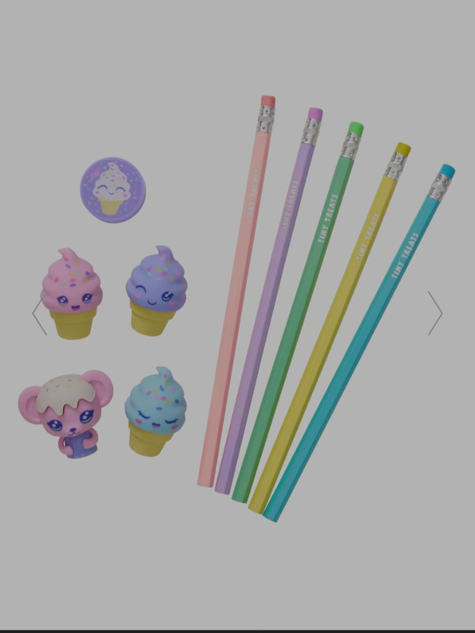 Pencil & Eraser Set