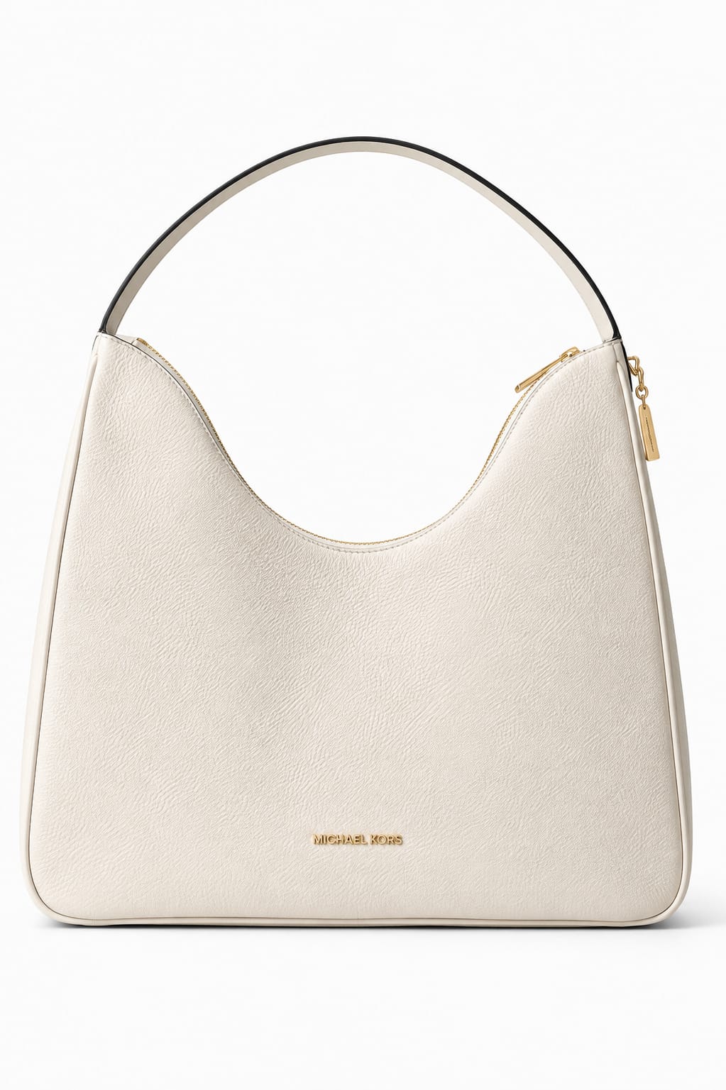 Nayla Medium Pebbled Leather Hobo Shoulder Bag