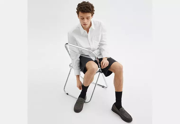 Hybrid Loafer With Signature Print