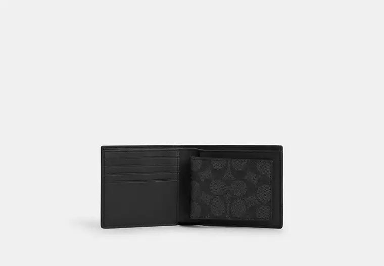 3-In-1 Wallet In Signature Canvas