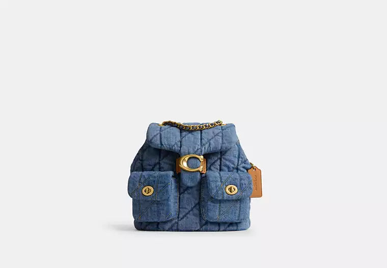 Tabby Backpack With Quilting