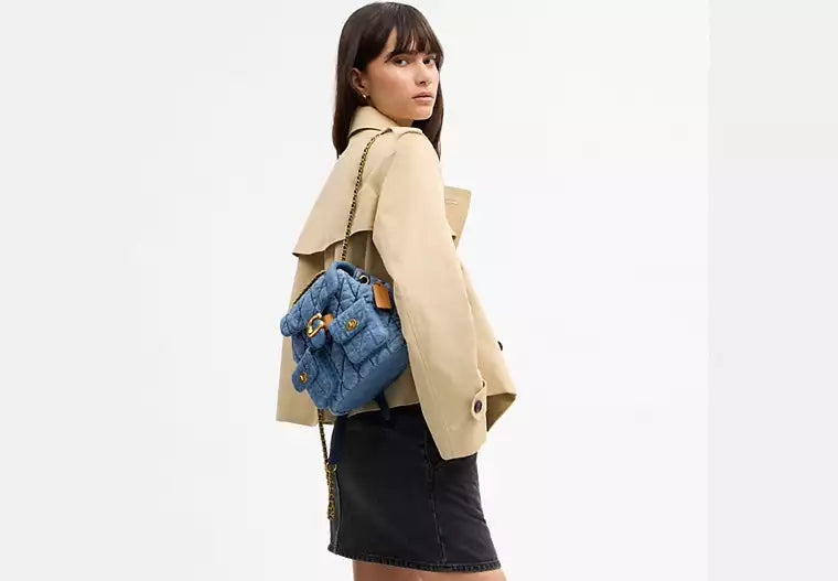 Tabby Backpack With Quilting