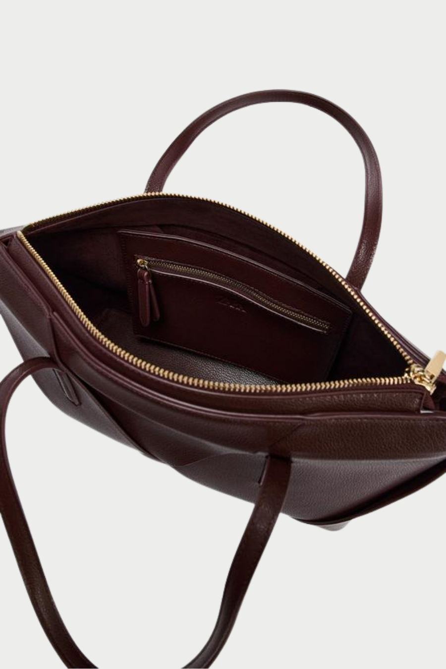 ZARA Woven Elongated Handbag