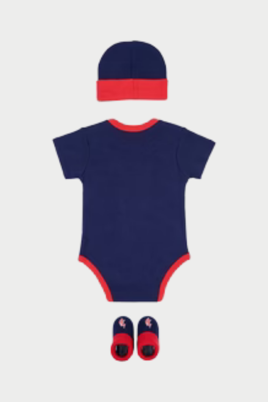 US POLO Baby 3 Piece Boxed Gifting Set in Navy