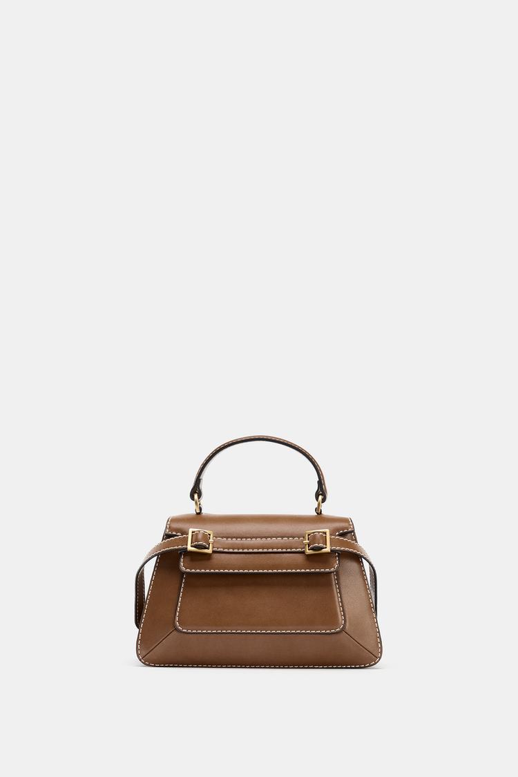 CITY BAG WITH BUCKLES