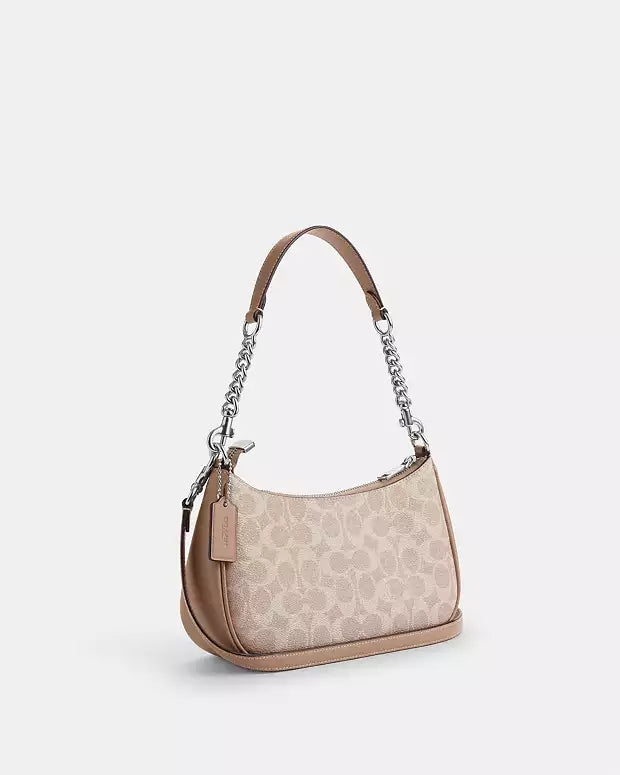 Teri Shoulder Bag In Signature Canvas
