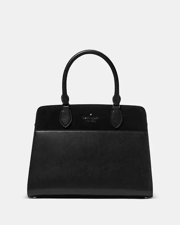 Madison Suede Medium Satchel