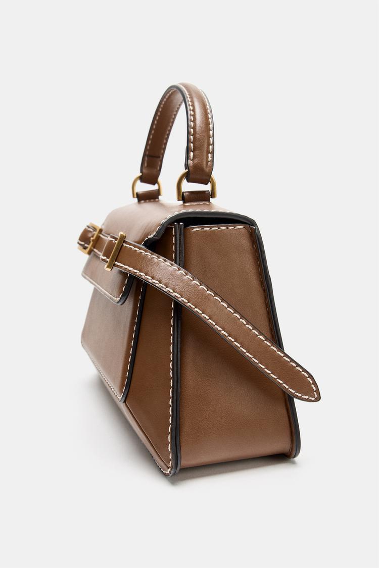 CITY BAG WITH BUCKLES