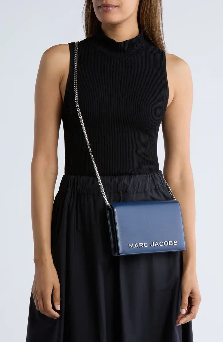 Marc Jacobs Party Wallet on a Chain Crossbody Clutch ~NWT~ Blue